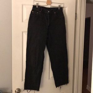 Vintage black Levi’s 550